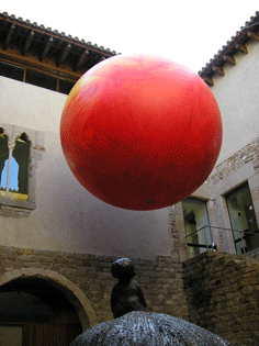 SFERA GONFIABILE ROSSA 